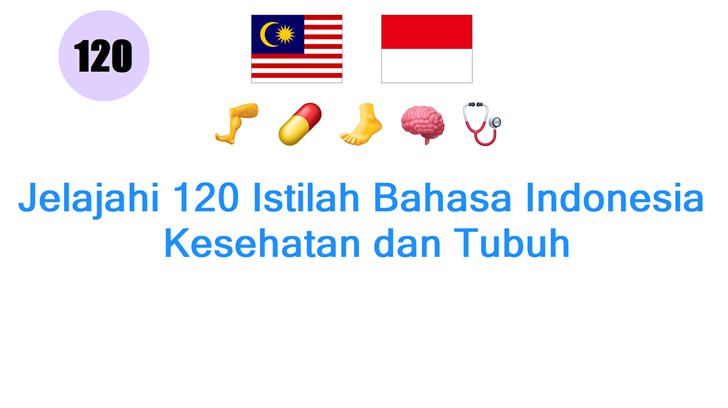 Jelajahi 120 Istilah Bahasa Indonesia: Kesehatan dan Tubuh